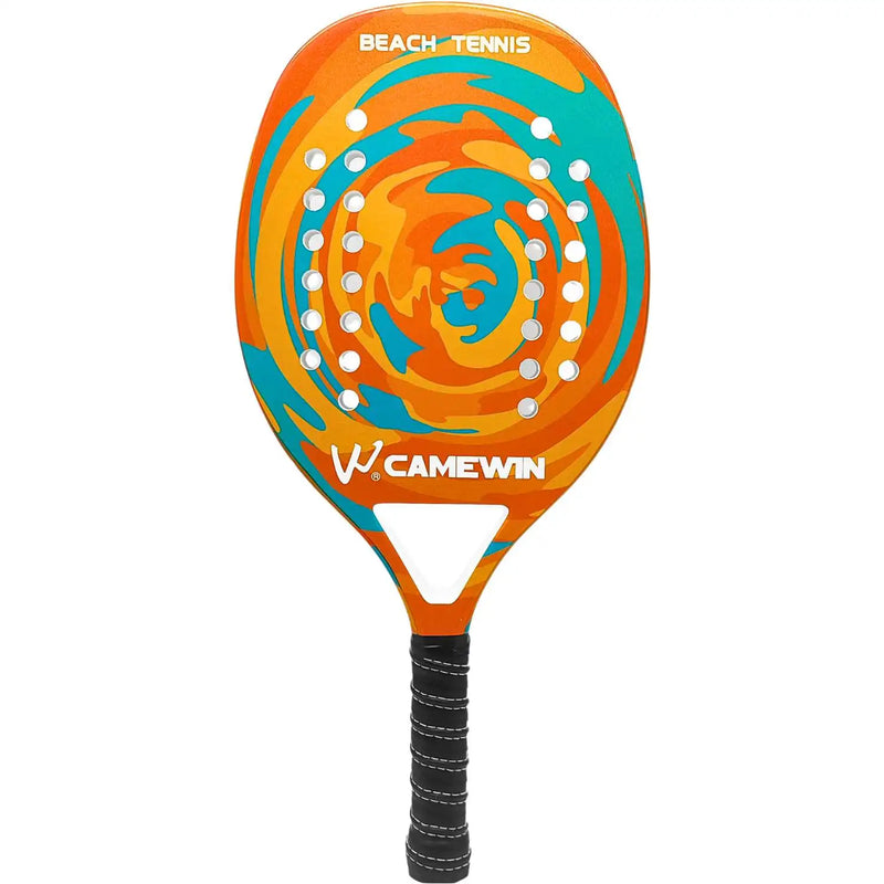 Raquete De Beach de Tennis Camewin Raquete profissional com capa protetora de lançamento Raquete de Tênis de Praia