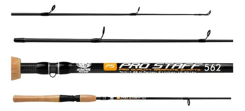 Vara Albatroz carbono carretilha Pro Staff 1,68m 17lbs