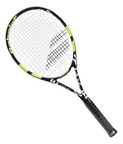 Raquete De Tênis Babolat Evoke 102 Preta E Amarela 270g L3