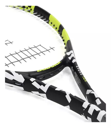 Raquete De Tênis Babolat Evoke 102 Preta E Amarela 270g L3