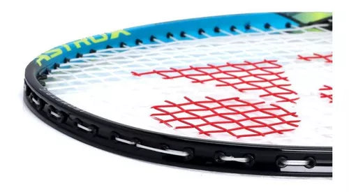 Raquete De Badminton Yonex E13 Preta E Azul