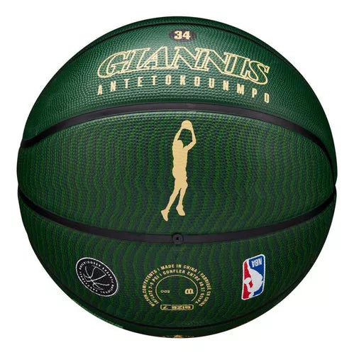 Bola De Basquete Wilson Nba Player Icon Outdoor Giannis