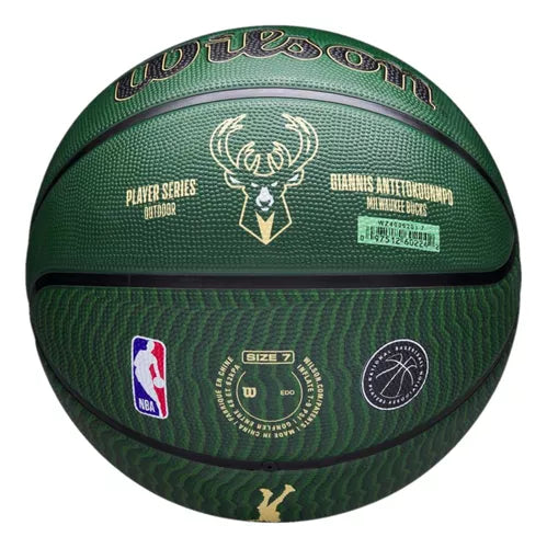 Bola De Basquete Wilson Nba Player Icon Outdoor Giannis