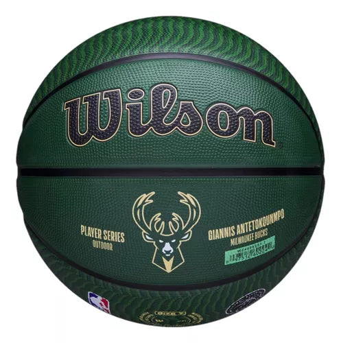 Bola De Basquete Wilson Nba Player Icon Outdoor Giannis