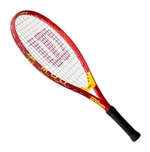 Raquete De Tênis Tennis Wilson Us Open 23 Cor Vermelho/Amarelo