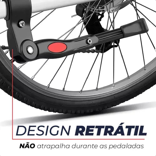 Casasonho Descanso Pezinho Lateral Bicicleta Com Regulagem Aro 20 A 29