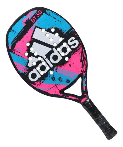 Raquete De Beach Tennis adidas Bt 3.0 Azul E Rosa Cor Azul com Rosa