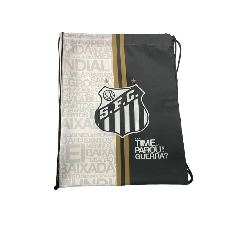 Kit Mochila e Garrafa Santos FC