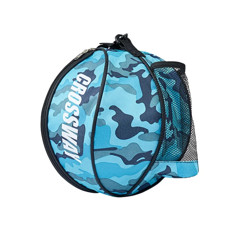 Saco De Basquete 1pc Alça De Ombro Ajustável 2 Bolsos De Malha, saco de bola esportiva saco de ombro de basquete