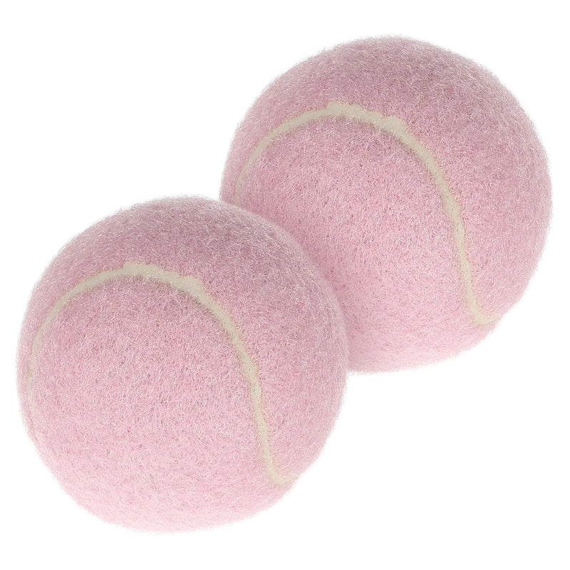 Bola De Tênis Tennis 2pcs brinquedos para jogador de borracha starter bola brincalhão em massa 600x600x600cm rosa