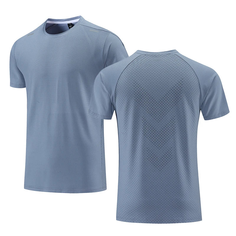 Camiseta Masculina de Secagem Rápida Para Corrida