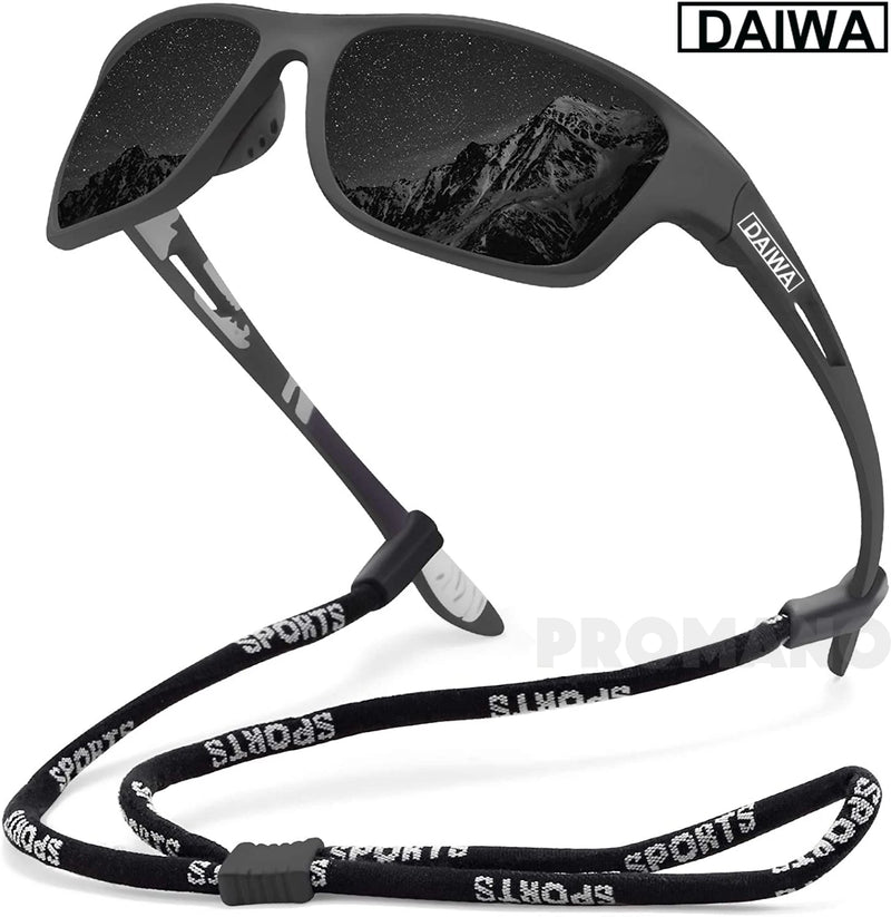 Óculos De Sol Polarizados para pesca Dalwa, óculos de sol masculino para dirigir, caminhada, uv400