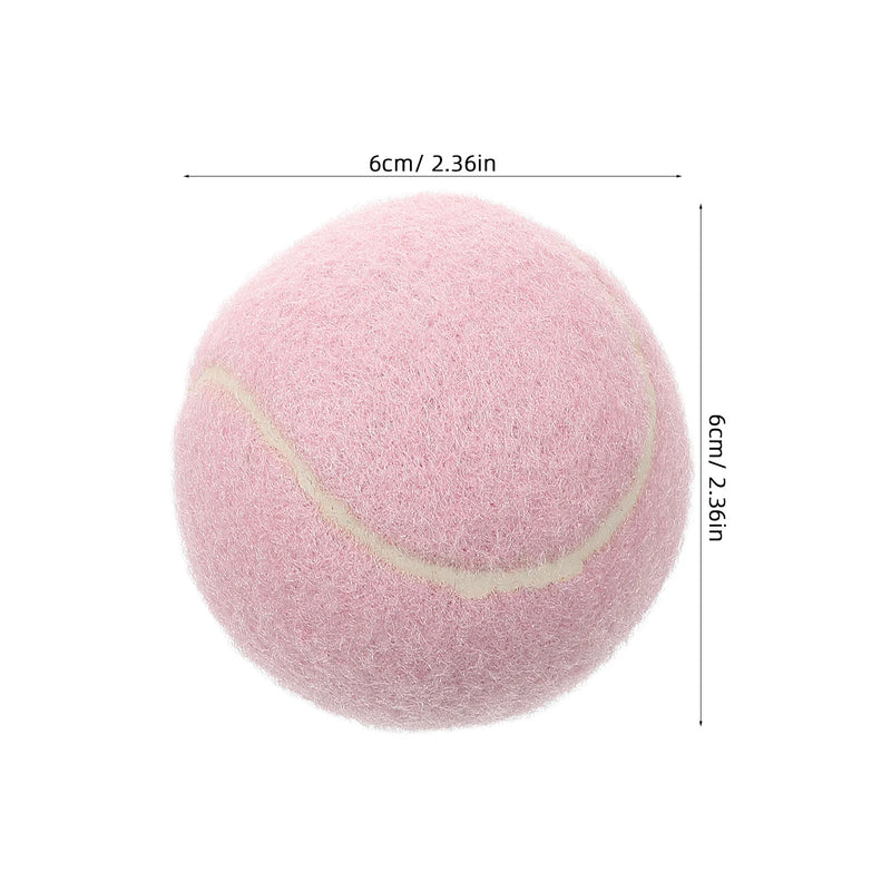 Bola De Tênis Tennis 2pcs brinquedos para jogador de borracha starter bola brincalhão em massa 600x600x600cm rosa