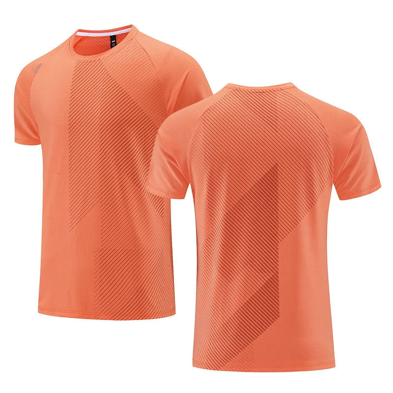 Camiseta Masculina de Secagem Rápida Para Corrida