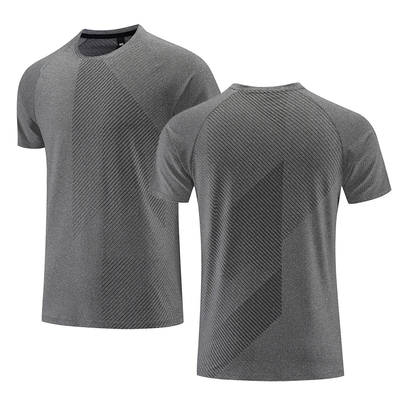 Camiseta Masculina de Secagem Rápida Para Corrida