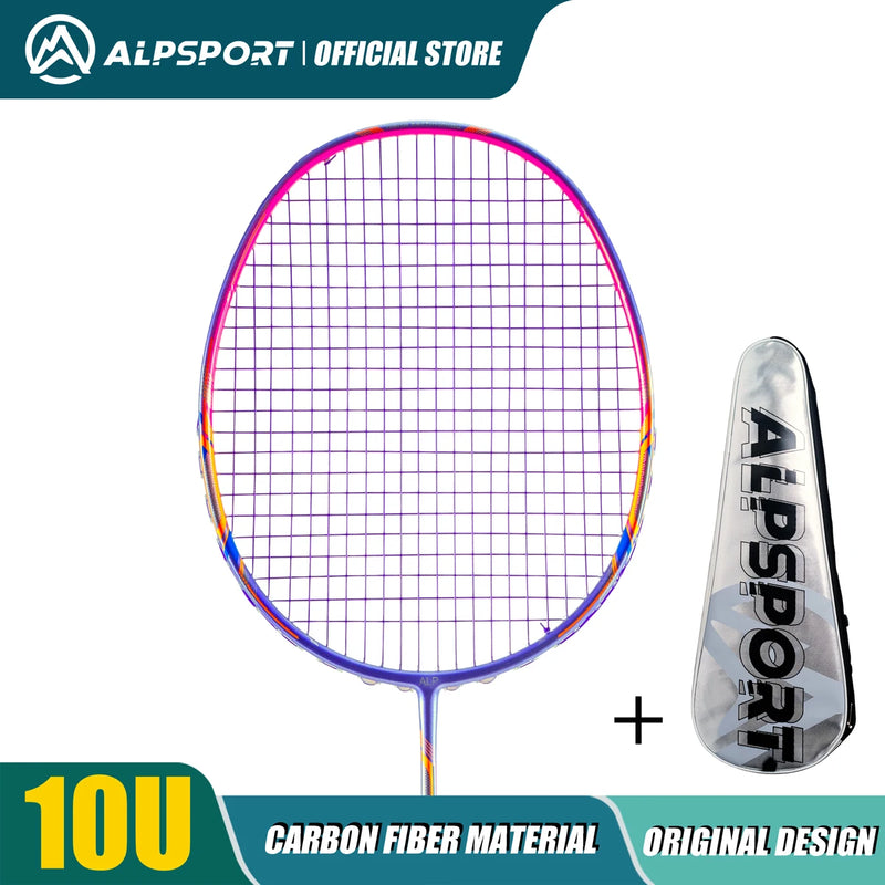 Raquete de Badminton ALP GJ 10u Ultraleve 52g t800