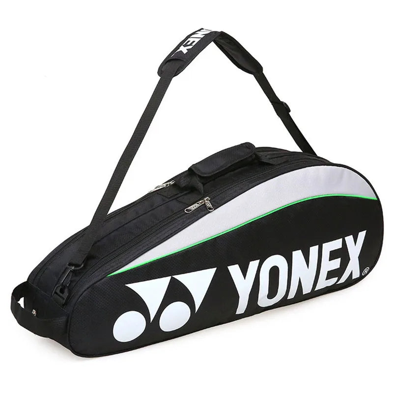 Saco De Badminton Original Yonex max para 3 raquetes com compartimento sapatos peteca raquete