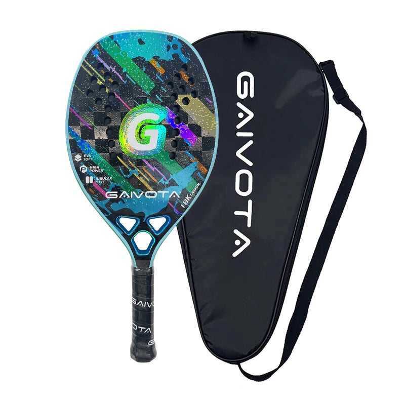 Raquete + Mochila Gaivota Tênis Tennis de praia 18K com cinto de carbono Beach Tennis