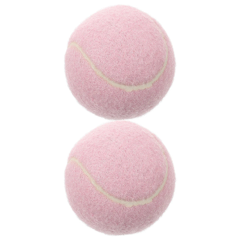 Bola De Tênis Tennis 2pcs brinquedos para jogador de borracha starter bola brincalhão em massa 600x600x600cm rosa