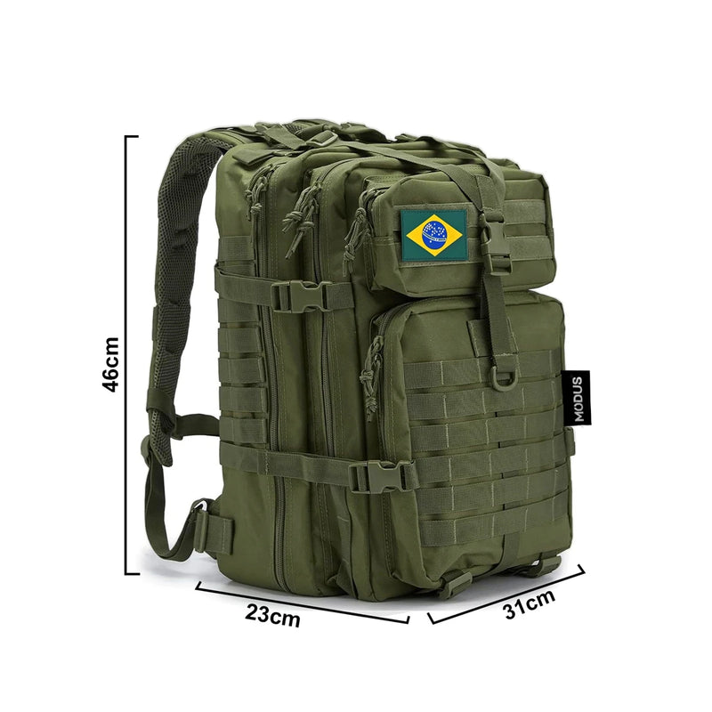 Mochila Tática Militar, À Prova d'água, 45L