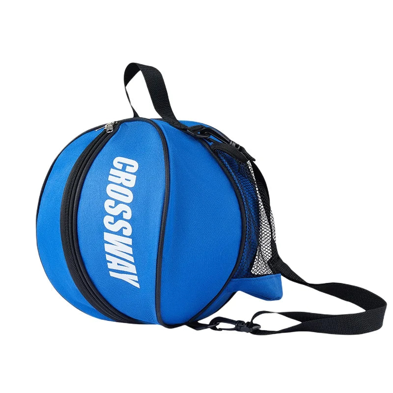 Saco De Basquete 1pc Alça De Ombro Ajustável 2 Bolsos De Malha, saco de bola esportiva saco de ombro de basquete