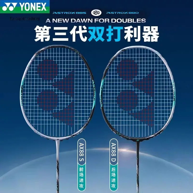 Raquete de Badminton Yonex 2024 astrox 88d/s Pro Alta Qualidade