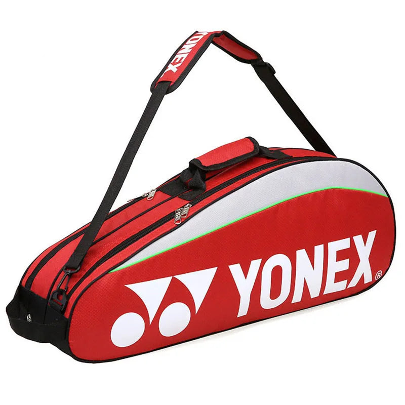 Saco De Badminton Original Yonex max para 3 raquetes com compartimento sapatos peteca raquete