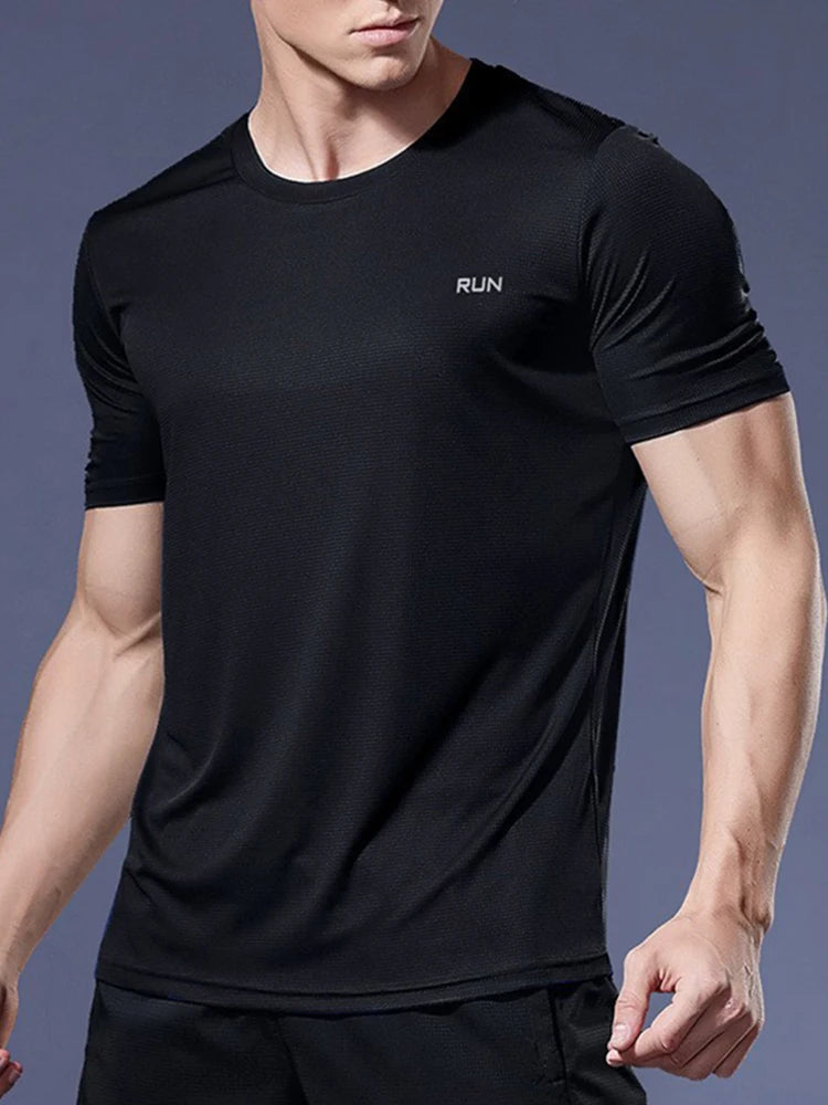 Camisa de Manga Curta Masculina Esportiva