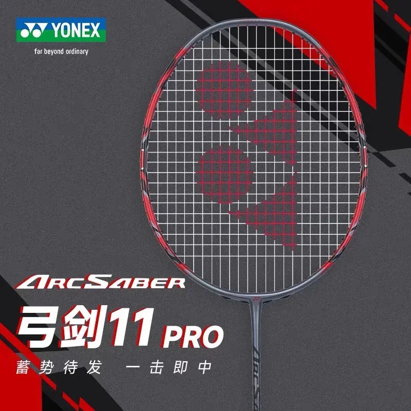 Raquete de Badminton Arco e Flecha Arco 11 Pro Alta Qualidade Yonex 2024