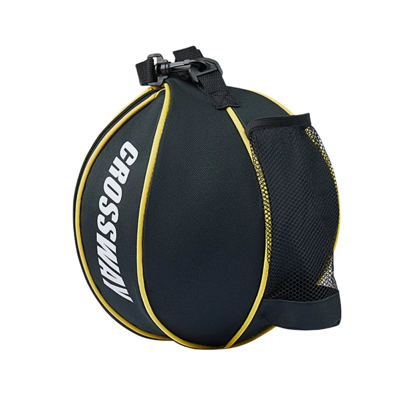 Saco De Basquete 1pc Alça De Ombro Ajustável 2 Bolsos De Malha, saco de bola esportiva saco de ombro de basquete