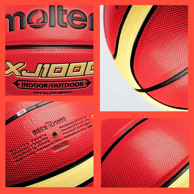 Bola de Basquete XJ1000 tamanho 6, 7 basquete de couro PU