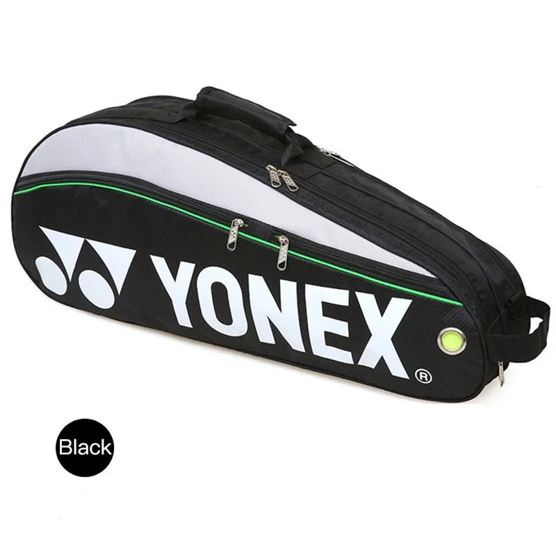 Saco De Badminton Original Yonex max para 3 raquetes com compartimento sapatos peteca raquete