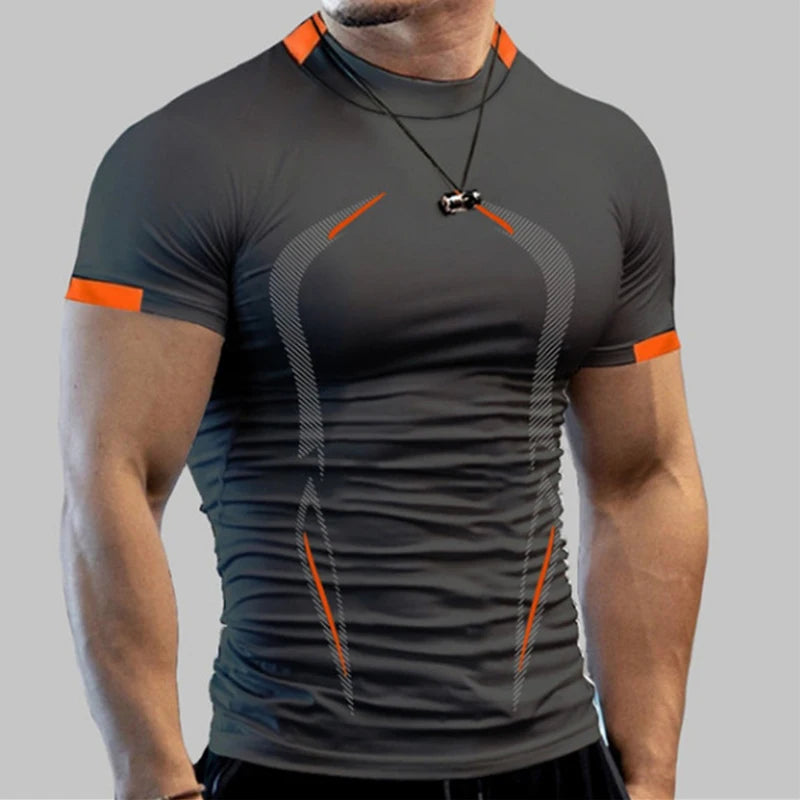 Camisa de Compressão Masculina Esportiva