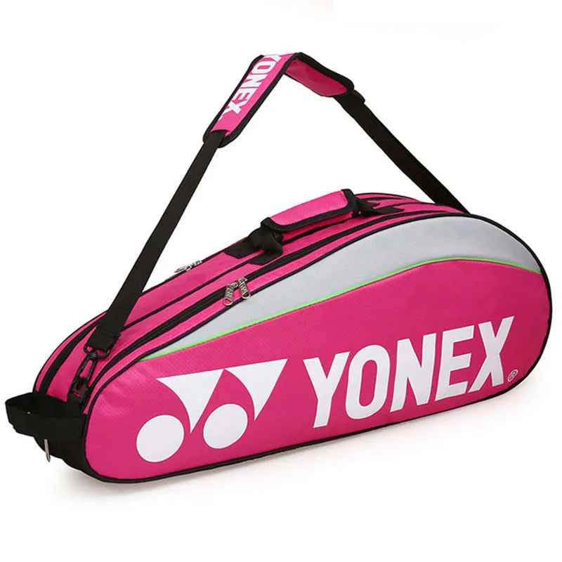 Saco De Badminton Original Yonex max para 3 raquetes com compartimento sapatos peteca raquete