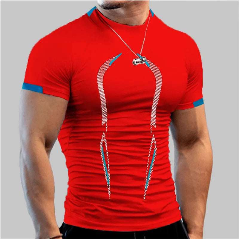 Camisa de Compressão Masculina Esportiva