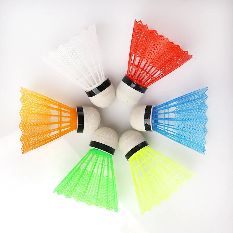 Petecas De Badminton 12 Pcs amarelo branco estudante náilon bola de espuma bolas de lazer esporte jogos