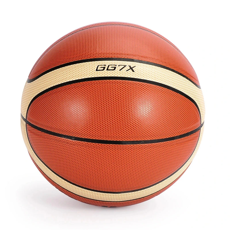 Bola de Basquete Molten GG7X Basketball Couro PU FIBA Approved