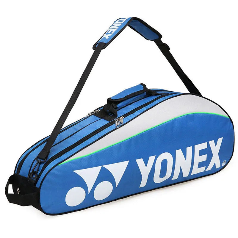 Saco De Badminton Original Yonex max para 3 raquetes com compartimento sapatos peteca raquete