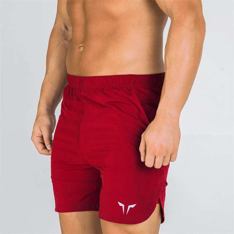 Shorts Esportivos Fitness de Dois Andares Masculino