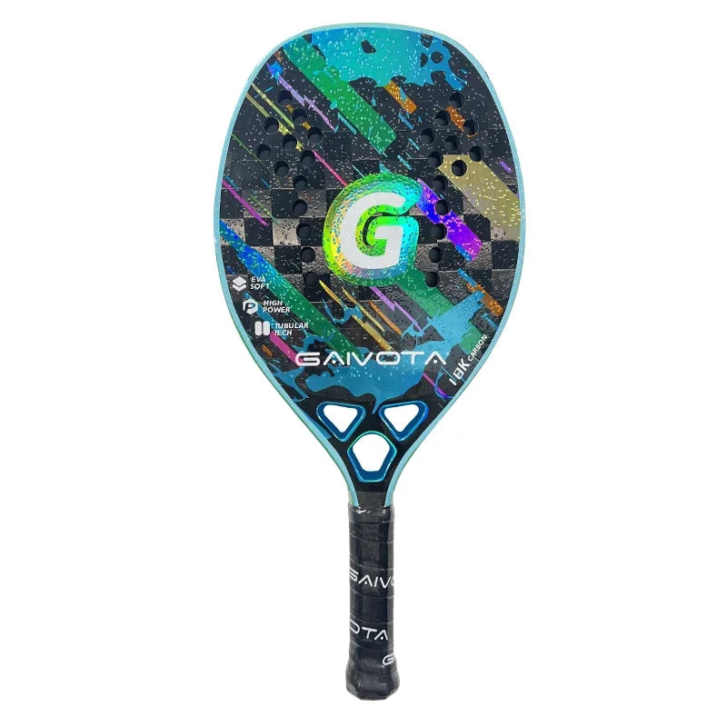 Raquete + Mochila Gaivota Tênis Tennis de praia 18K com cinto de carbono Beach Tennis