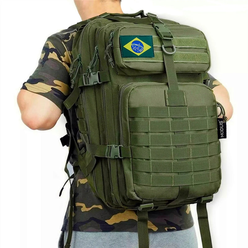 Mochila Tática Militar, À Prova d'água, 45L