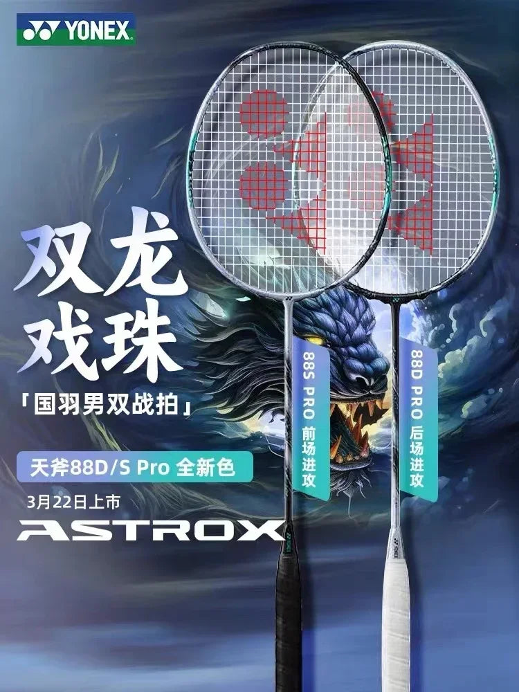 Raquete de Badminton Yonex 2024 astrox 88d/s Pro Alta Qualidade